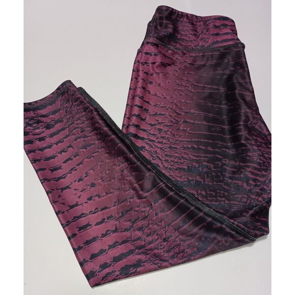 EVOLUTION AND CREATION: Active - Pink / Gray Leggings, Woman Size S - Picture 1 of 4